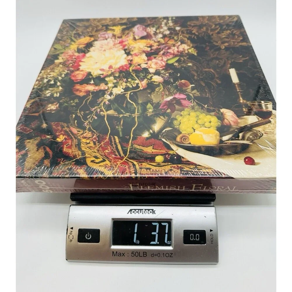 New Sealed 1991 Springbok Flemish Floral 500 Pc Puzzle 2453